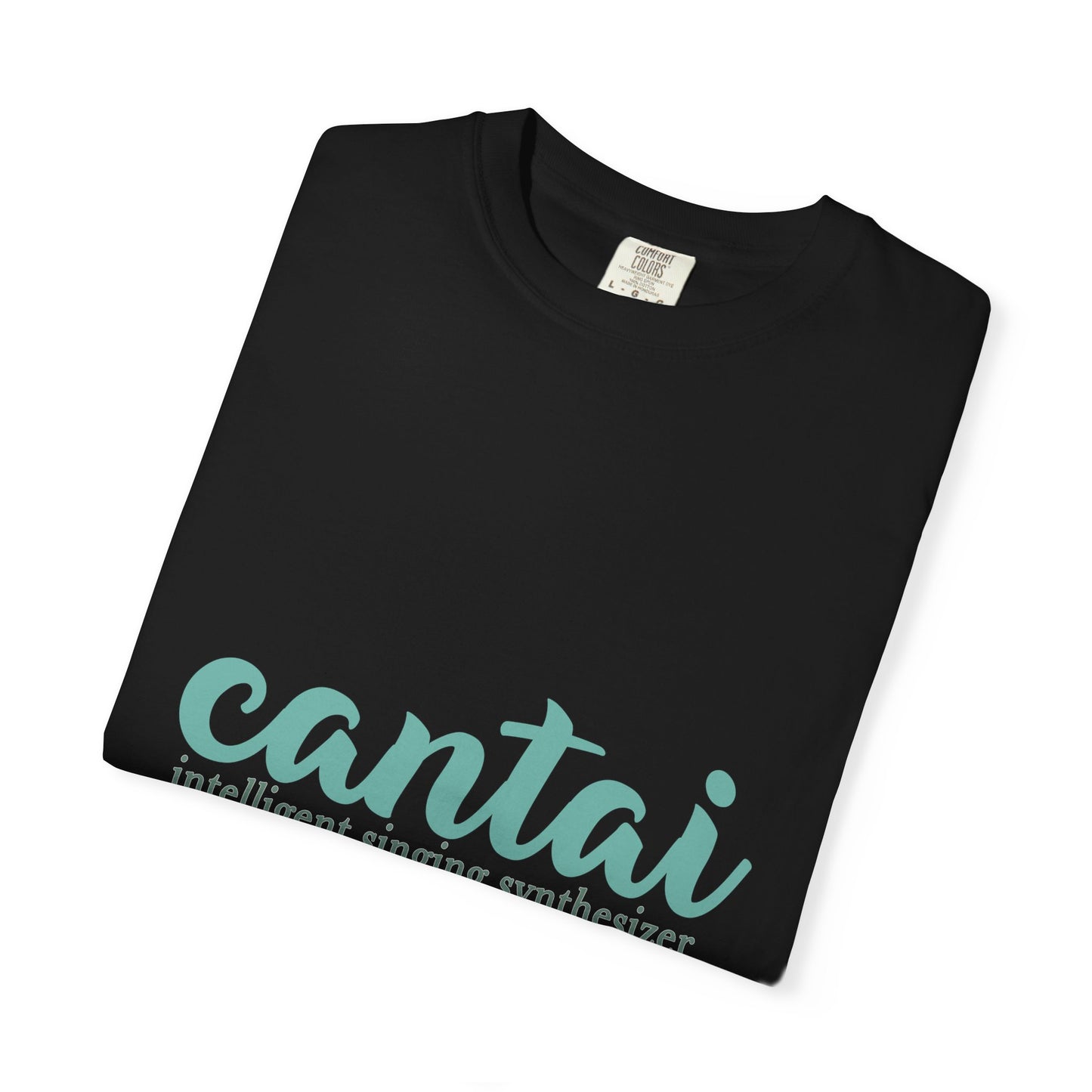 Cantai Unisex Garment-Dyed T-Shirt - I Can Sing Upto 8 Styles - Perfect for Musicians and Music Lovers