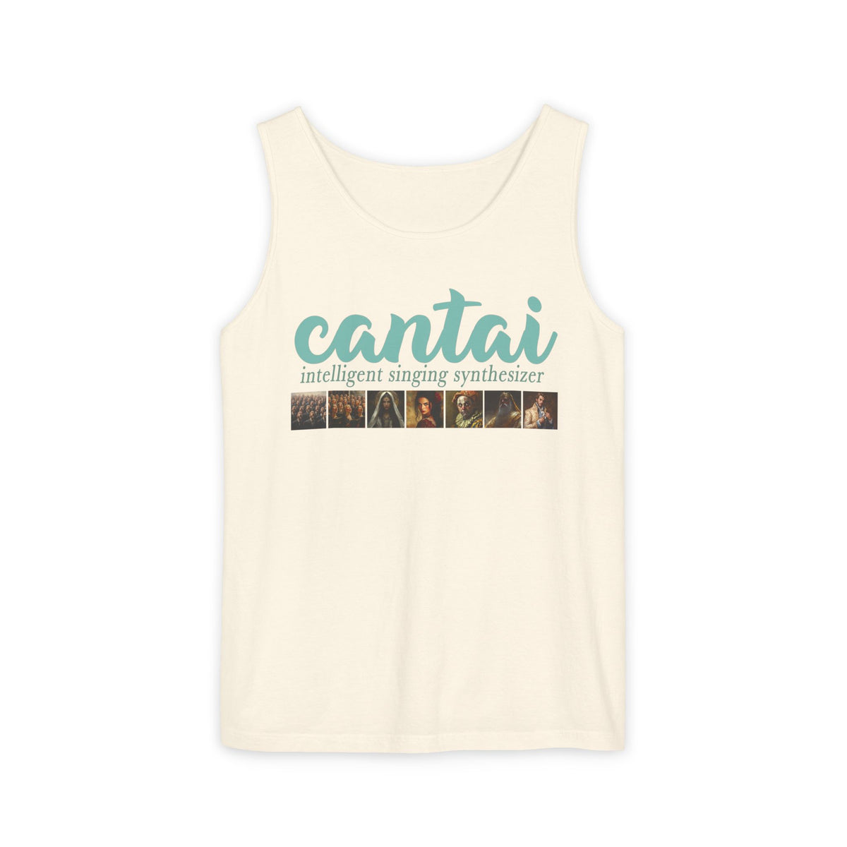 Cantai Photo-Strip Tank Top — Retro Surf Vibes Graphic Tank
