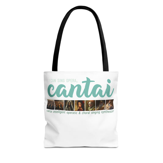 Cantai Opera Tote Bag - Perfect for Music Lovers and Singers