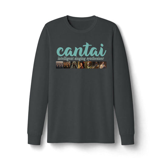 Cantai Long Sleeve Tee — "I Can Stay Up With Cantai" Graphic Shirt for Fans & Night Owls