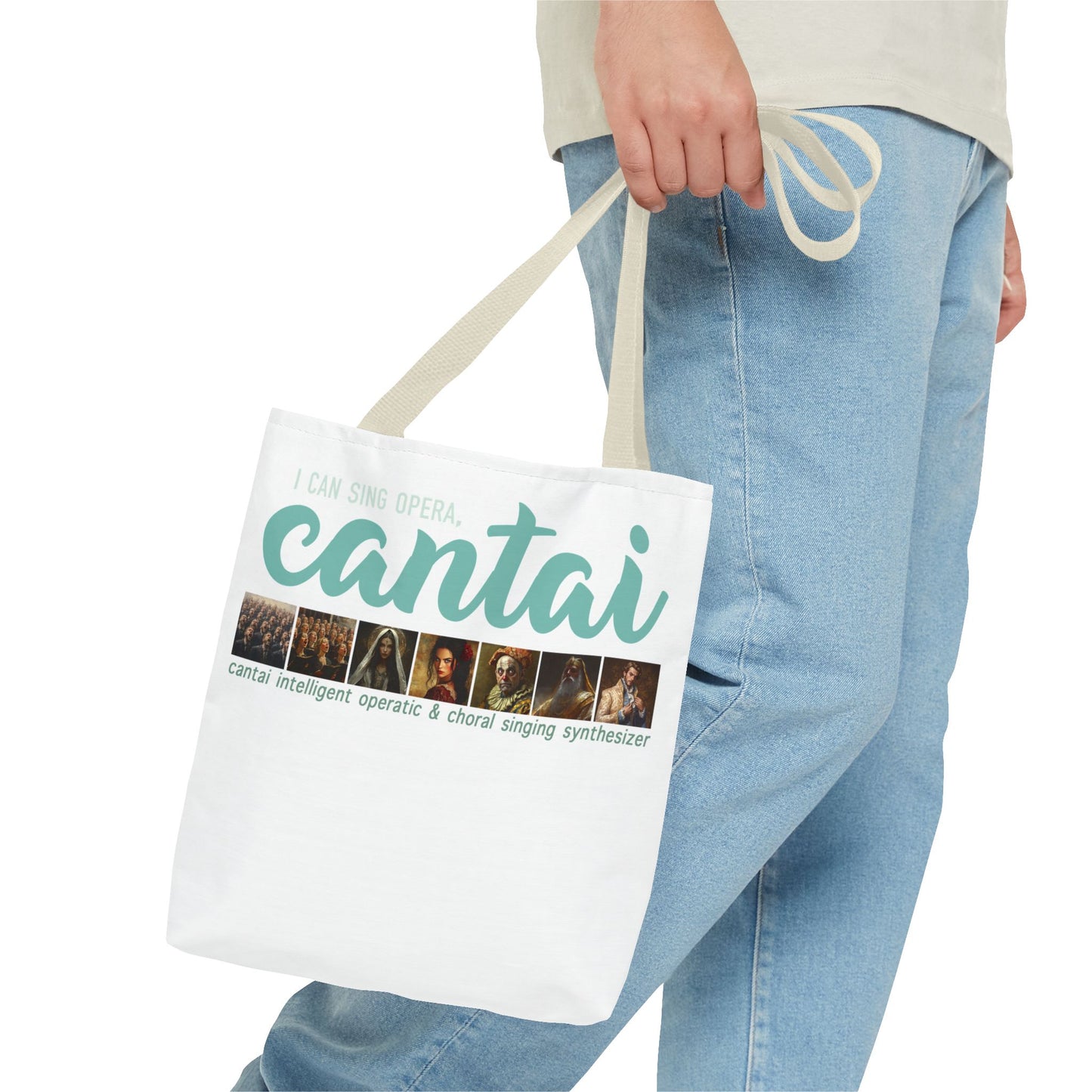 Cantai Opera Tote Bag - Perfect for Music Lovers and Singers