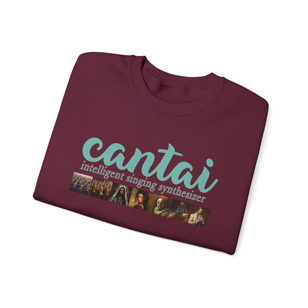 Cantai Photo-Strip Crewneck Sweatshirt — Vintage Nature Vibes