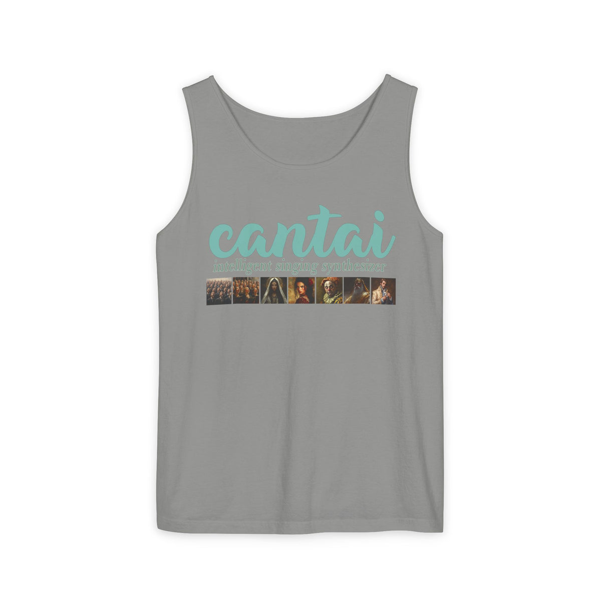 Cantai Photo-Strip Tank Top — Retro Surf Vibes Graphic Tank