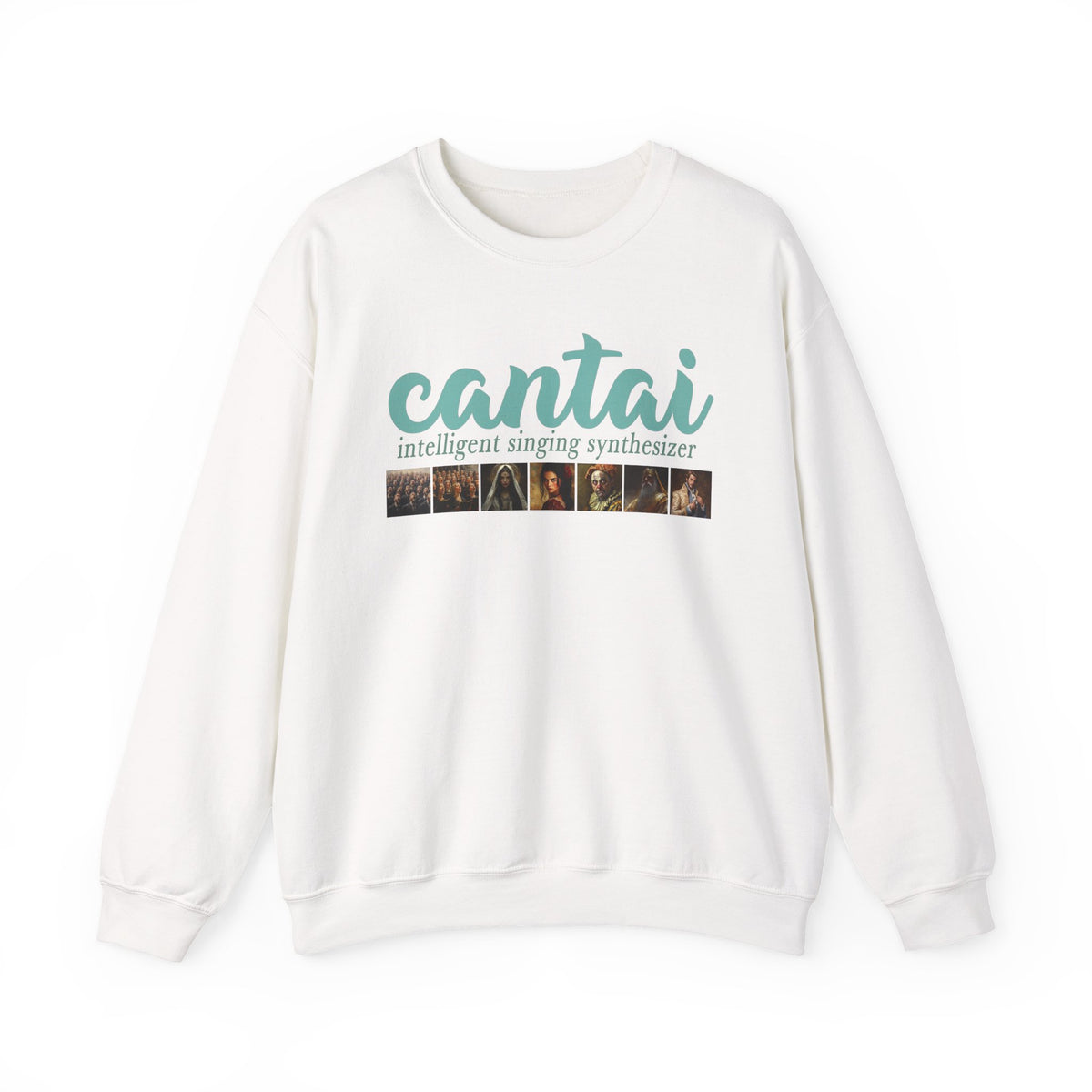 Cantai Photo-Strip Crewneck Sweatshirt — Vintage Nature Vibes