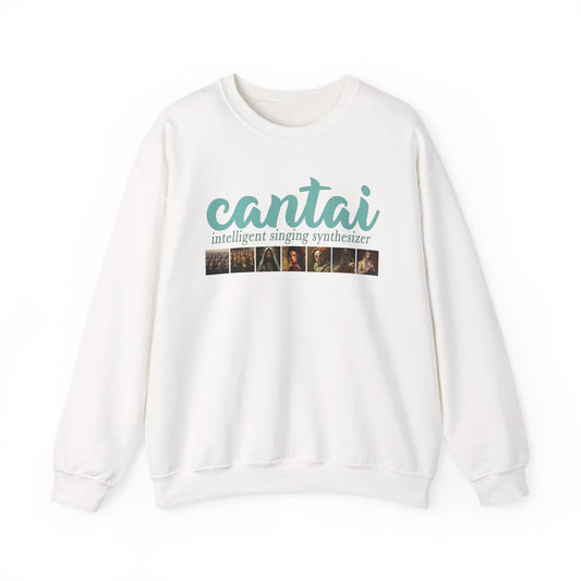 Cantai Photo-Strip Crewneck Sweatshirt — Vintage Nature Vibes