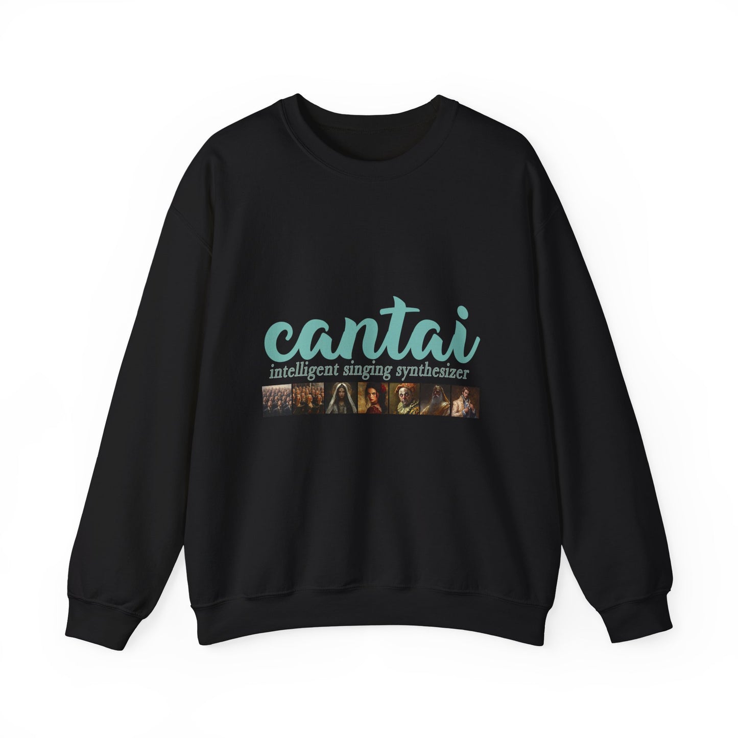 Cantai Photo-Strip Crewneck Sweatshirt — Vintage Nature Vibes