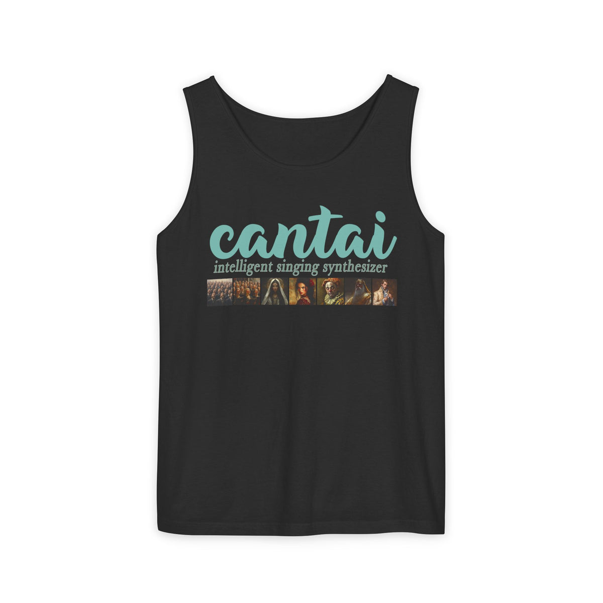 Cantai Photo-Strip Tank Top — Retro Surf Vibes Graphic Tank