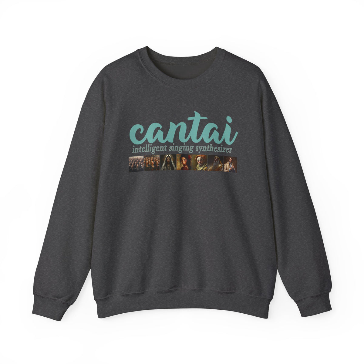 Cantai Photo-Strip Crewneck Sweatshirt — Vintage Nature Vibes