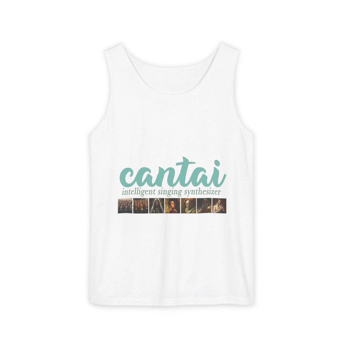 Cantai Photo-Strip Tank Top — Retro Surf Vibes Graphic Tank