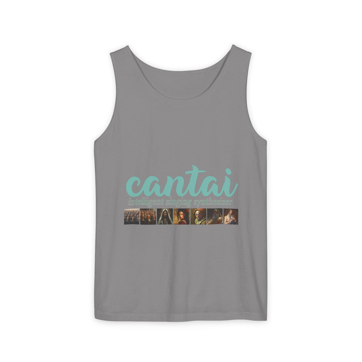 Cantai Photo-Strip Tank Top — Retro Surf Vibes Graphic Tank