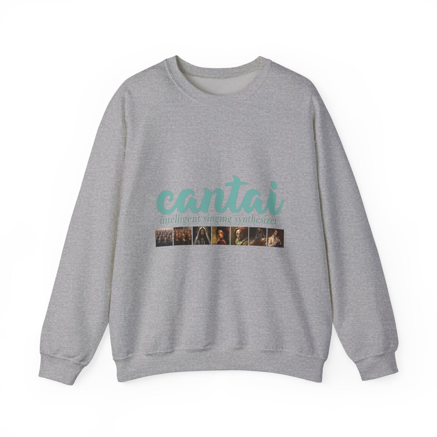 Cantai Photo-Strip Crewneck Sweatshirt — Vintage Nature Vibes