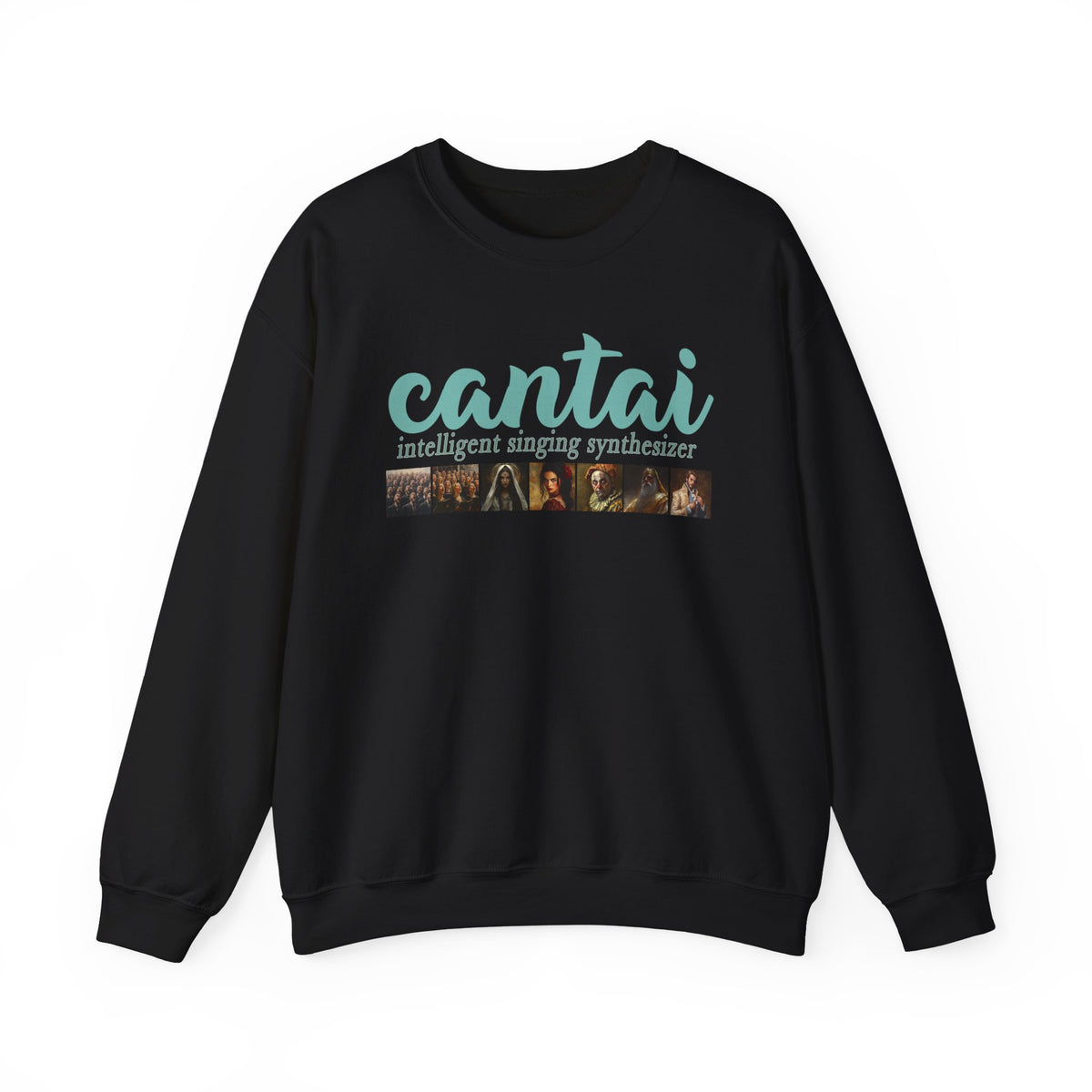 Cantai Photo-Strip Crewneck Sweatshirt — Vintage Nature Vibes