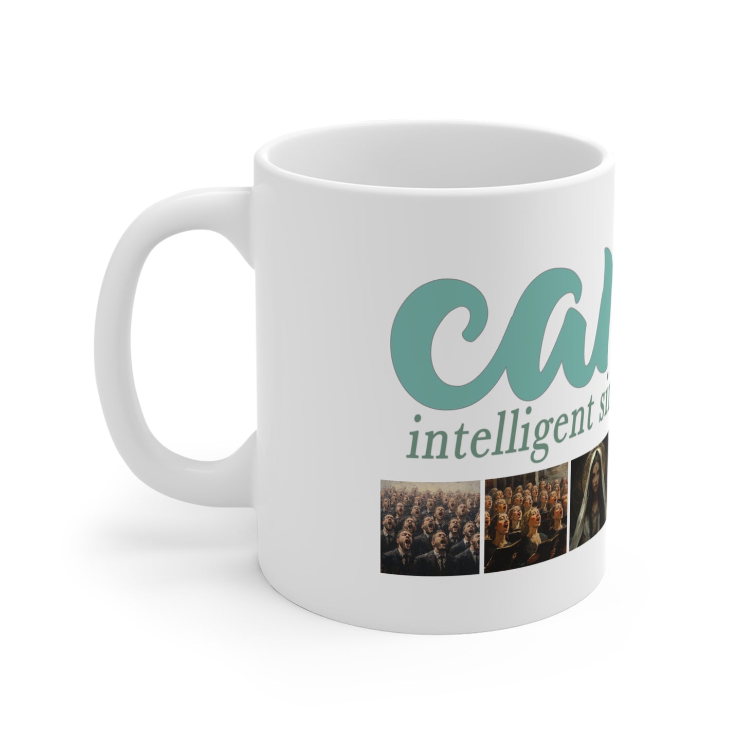 Cantai 11oz Ceramic Mug – Funny Choir & Opera Coffee Cup