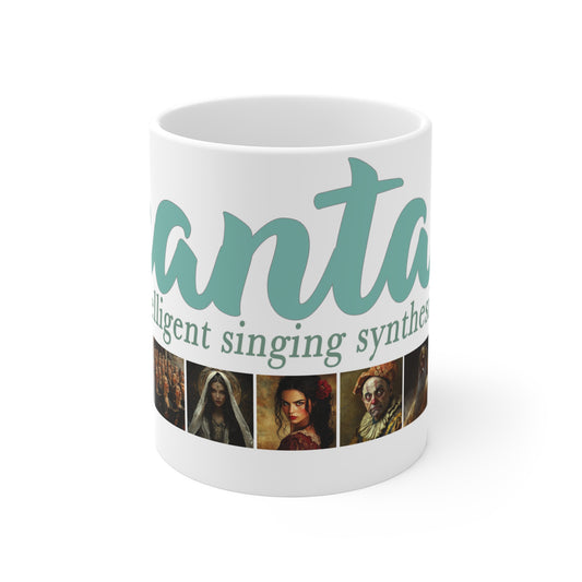 Cantai 11oz Ceramic Mug – Funny Choir & Opera Coffee Cup