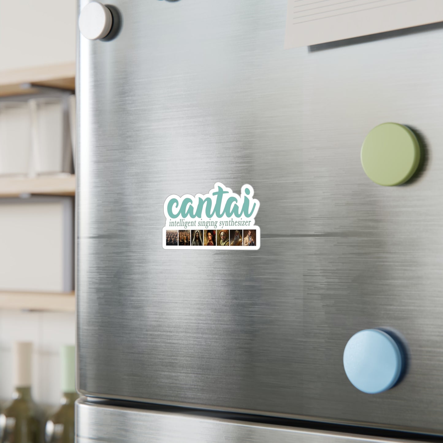 Cantai Opera Sticker — Vinyl Decal for Singers & Music Lovers
