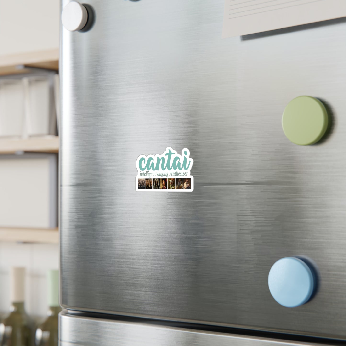Cantai Opera Sticker — Vinyl Decal for Singers & Music Lovers