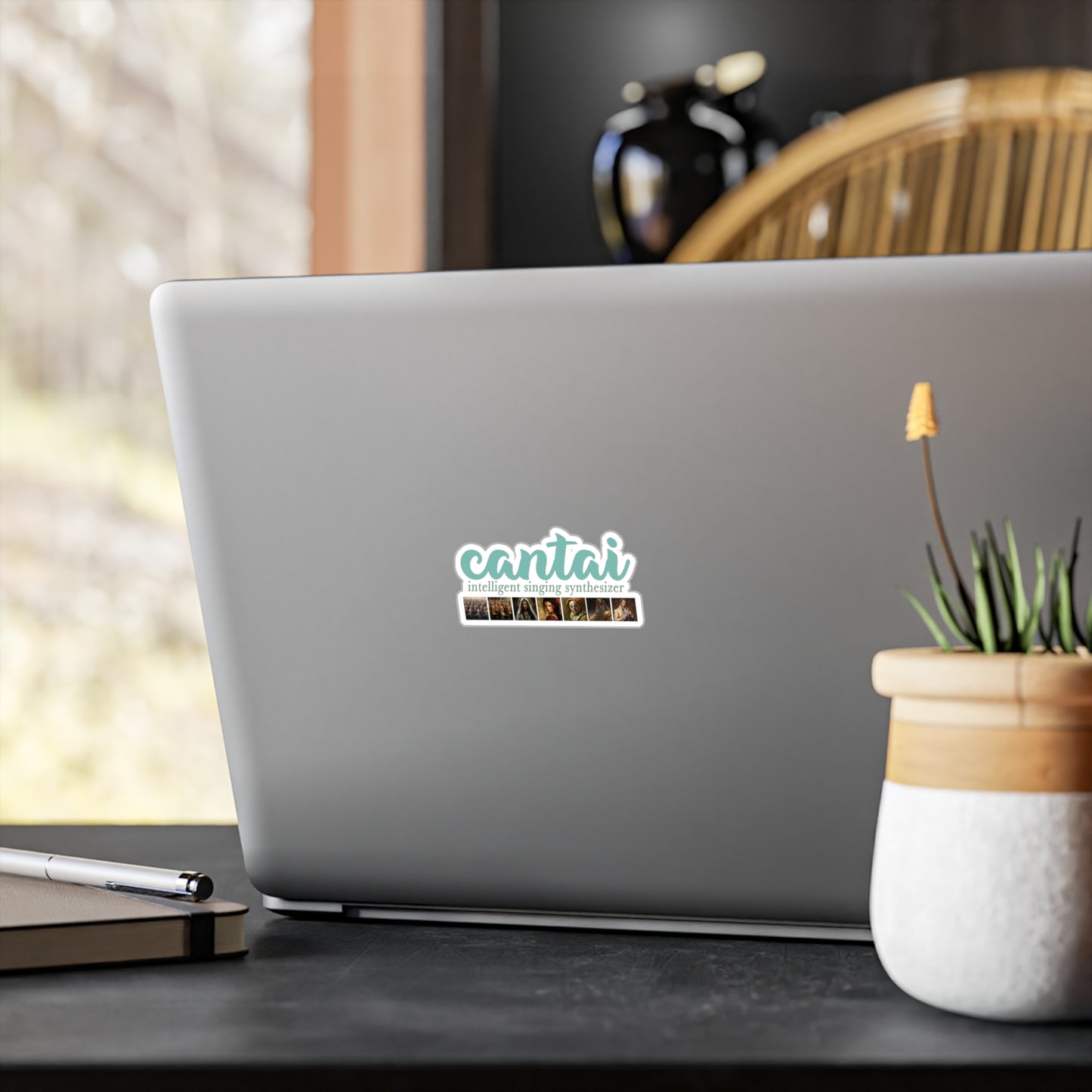 Cantai Opera Sticker — Vinyl Decal for Singers & Music Lovers
