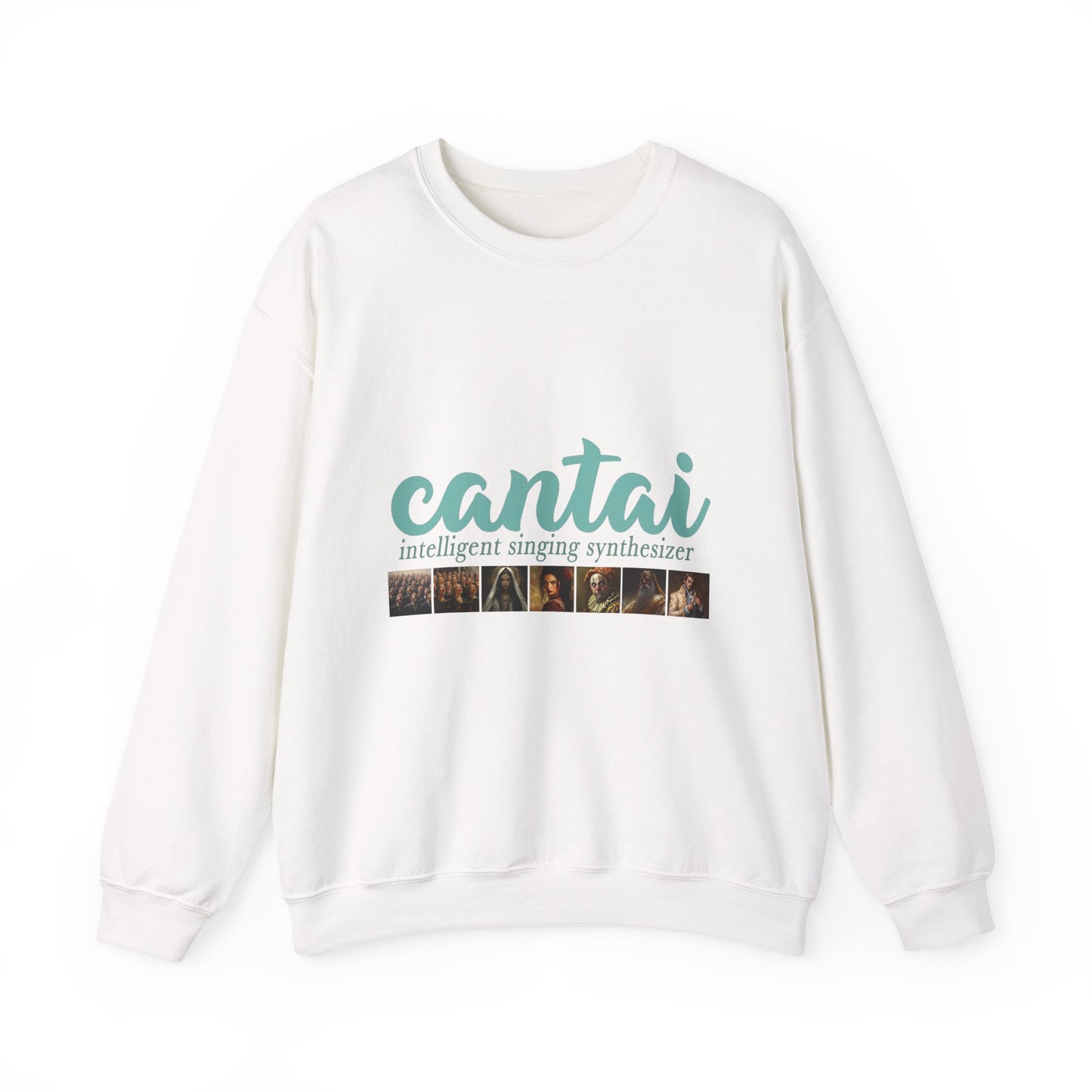 Cantai Photo-Strip Crewneck Sweatshirt — Vintage Nature Vibes
