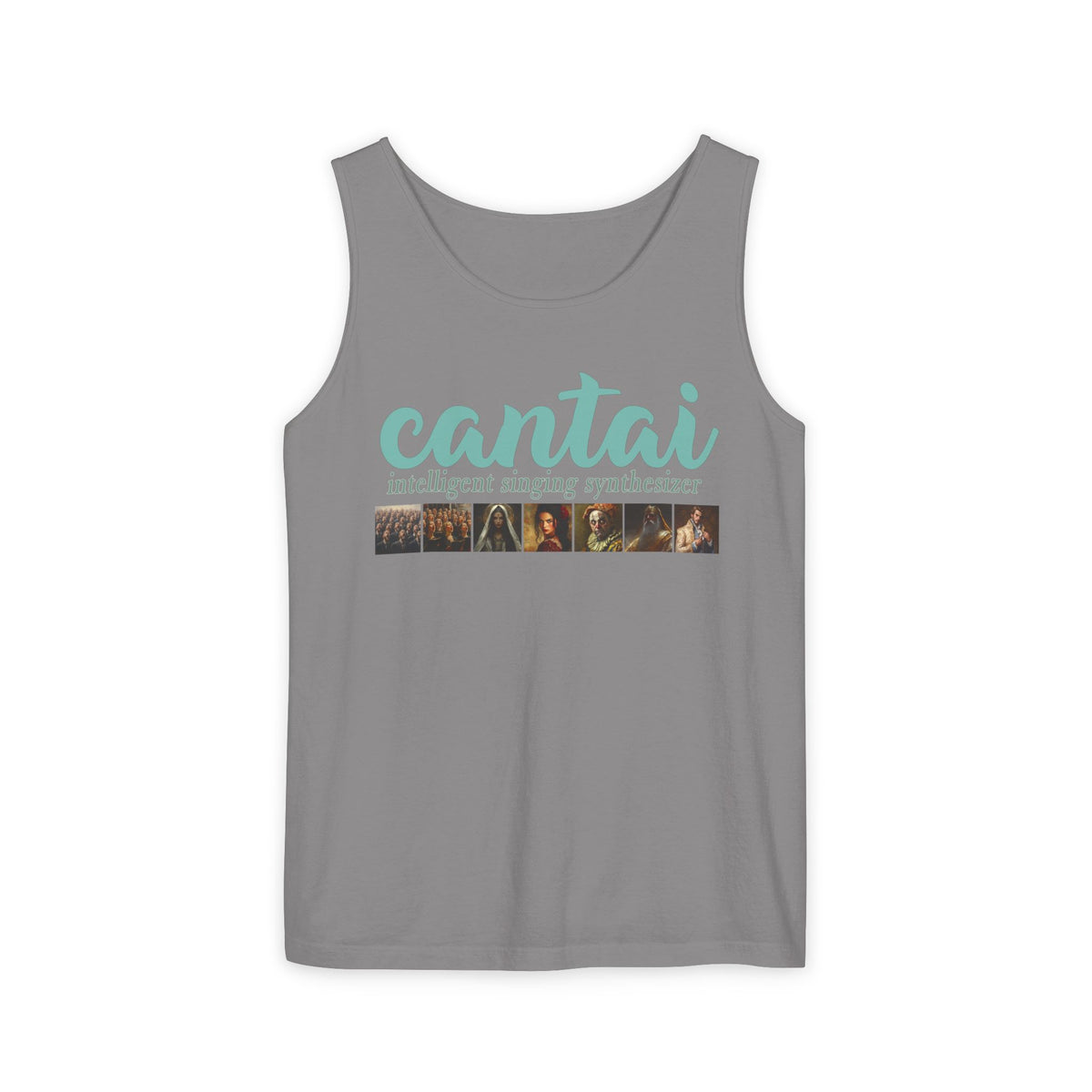 Cantai Photo-Strip Tank Top — Retro Surf Vibes Graphic Tank