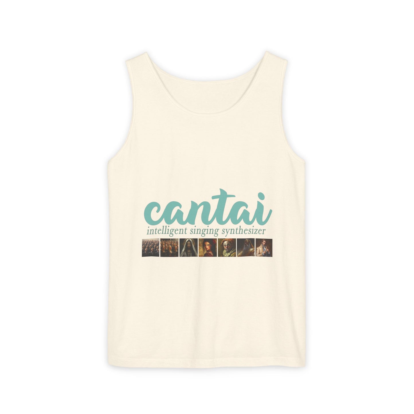 Cantai Photo-Strip Tank Top — Retro Surf Vibes Graphic Tank