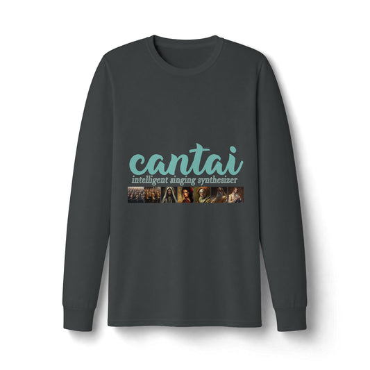 Cantai Long Sleeve Tee — "I Can Stay Up With Cantai" Graphic Shirt for Fans & Night Owls