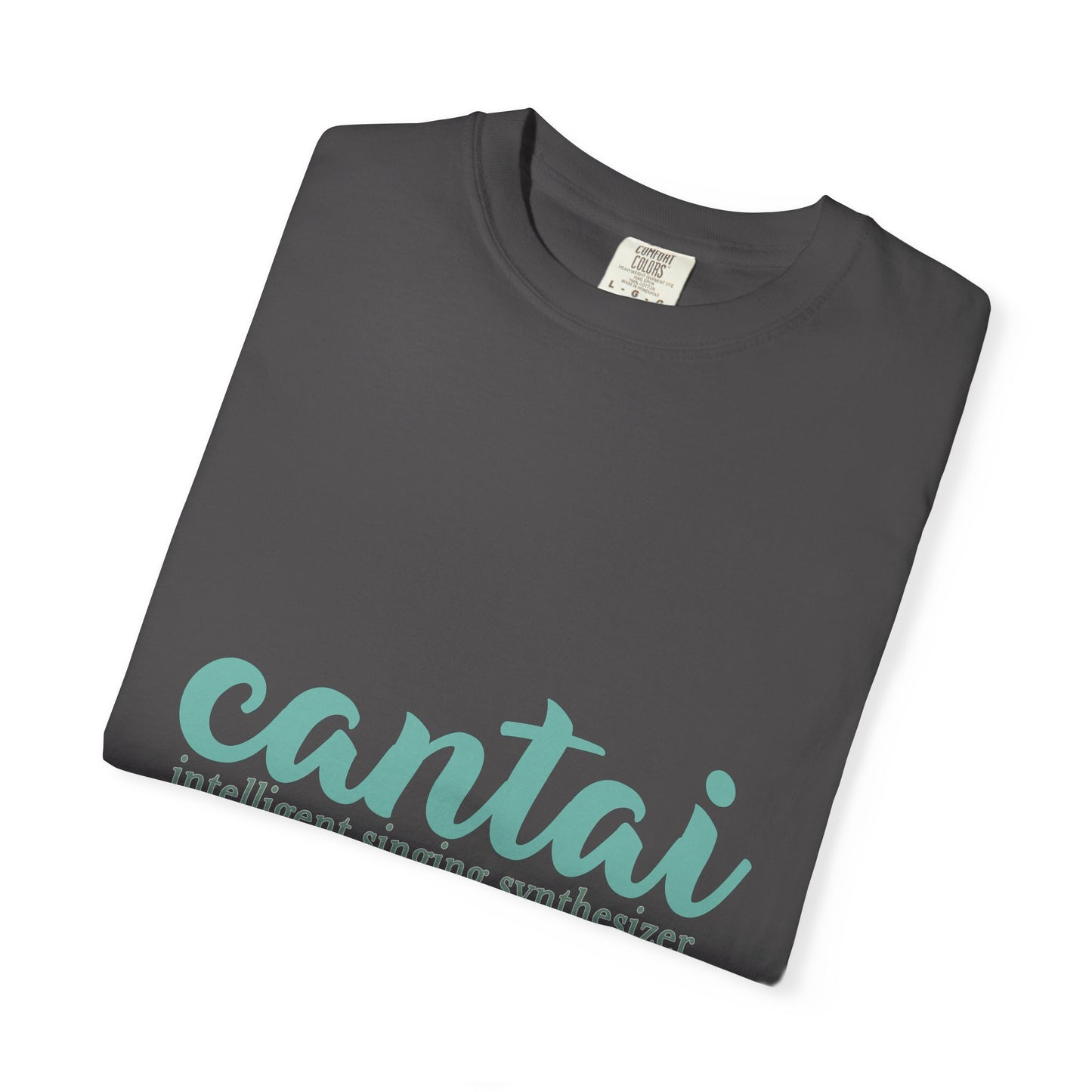 Cantai Unisex Garment-Dyed T-Shirt - I Can Sing Upto 8 Styles - Perfect for Musicians and Music Lovers