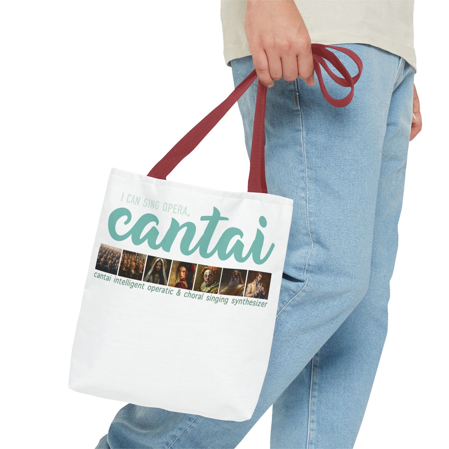 Cantai Opera Tote Bag - Perfect for Music Lovers and Singers