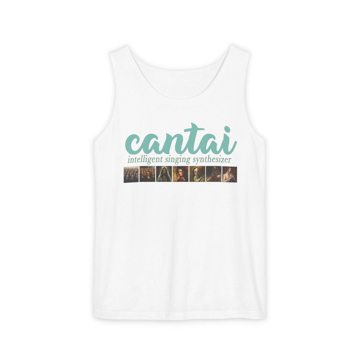 Cantai Photo-Strip Tank Top — Retro Surf Vibes Graphic Tank