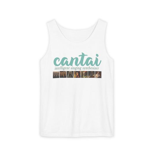 Cantai Photo-Strip Tank Top — Retro Surf Vibes Graphic Tank
