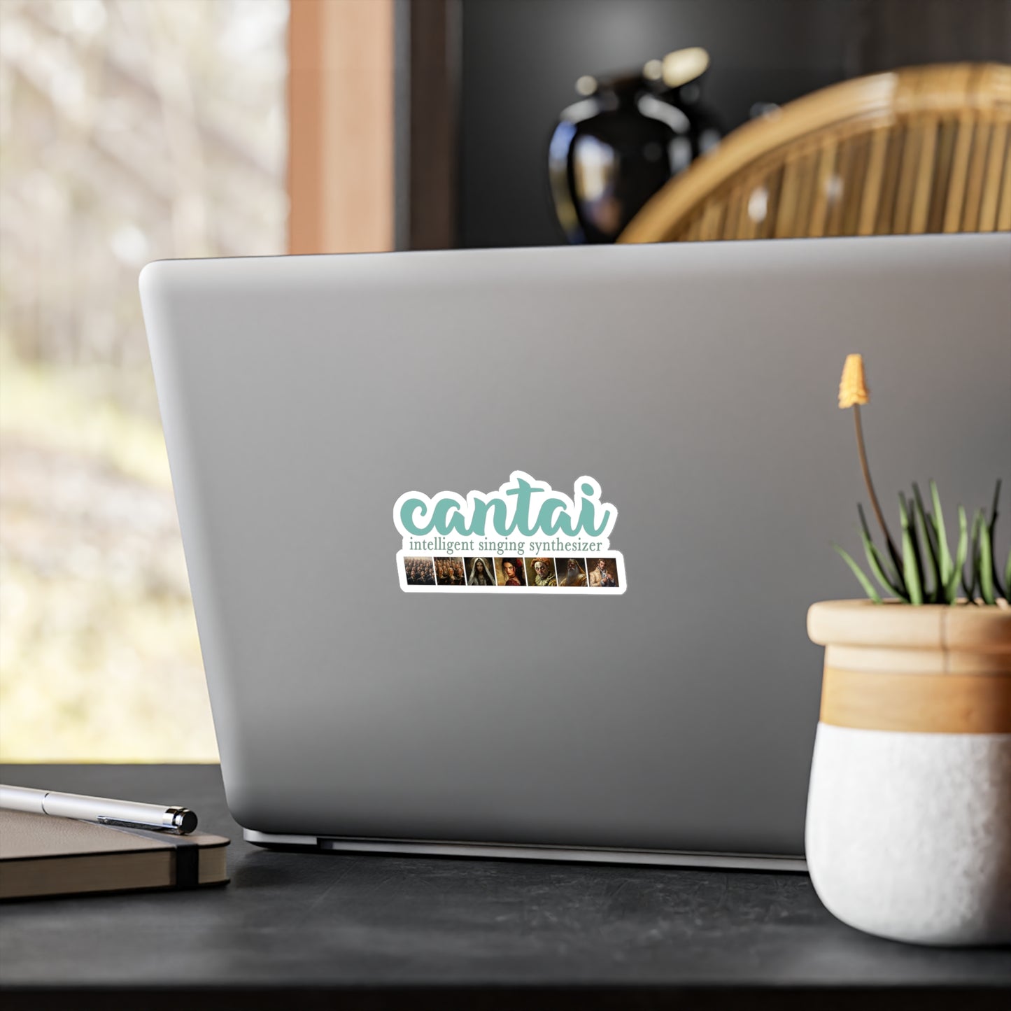 Cantai Opera Sticker — Vinyl Decal for Singers & Music Lovers