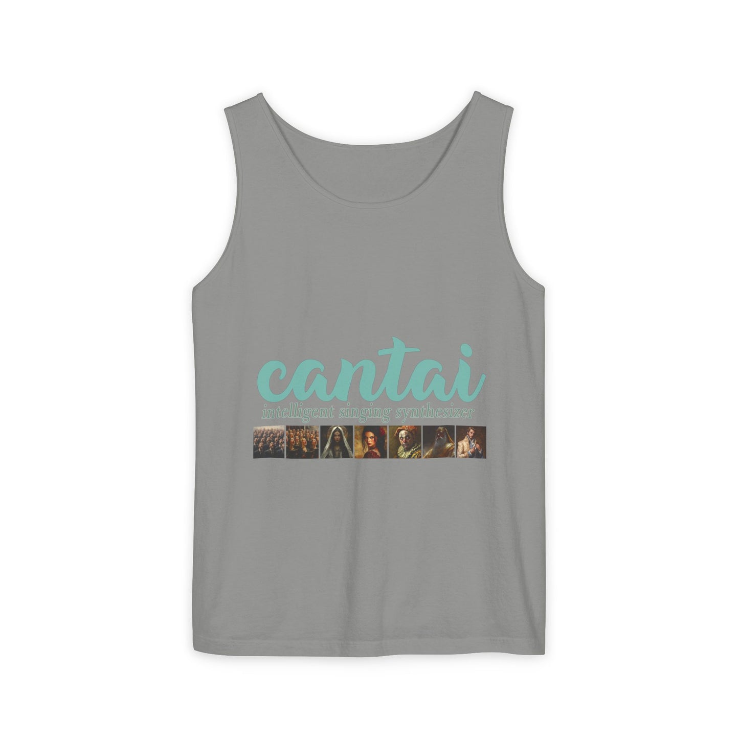 Cantai Photo-Strip Tank Top — Retro Surf Vibes Graphic Tank