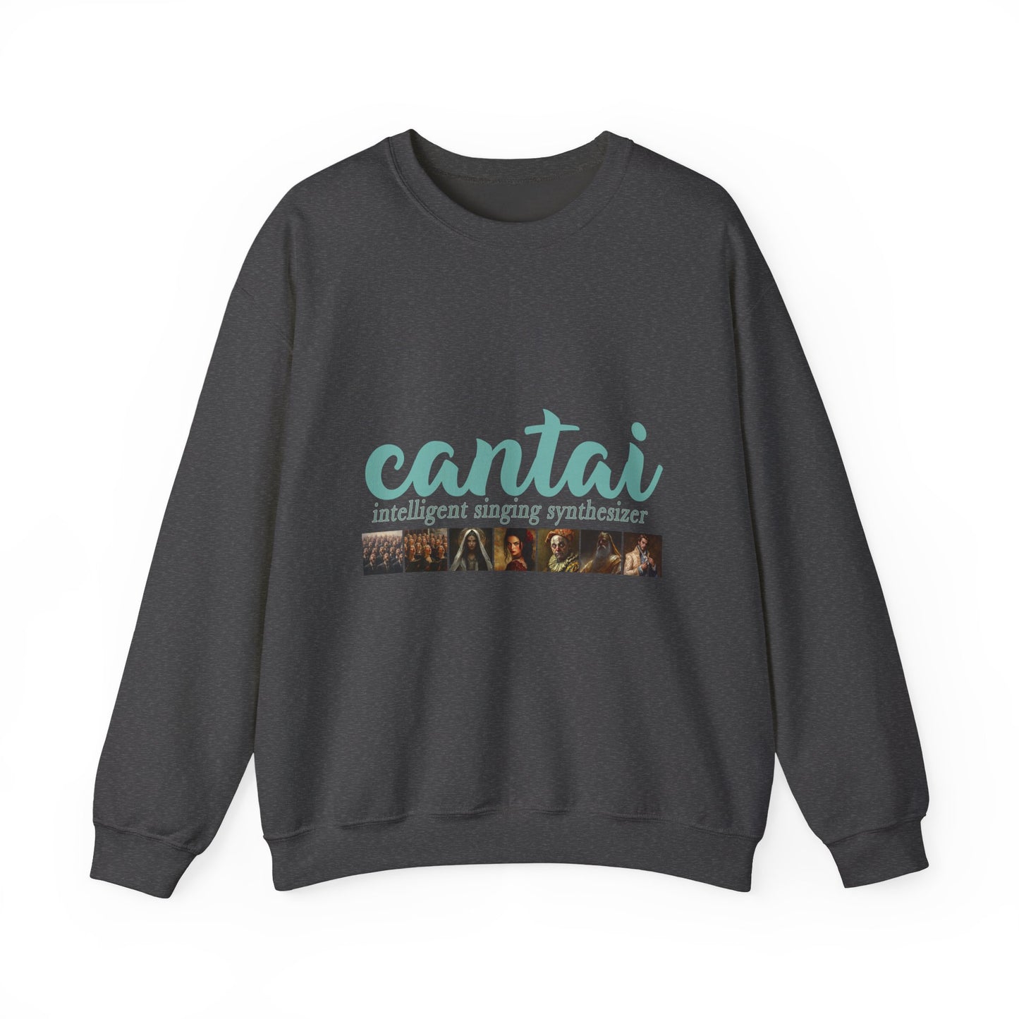 Cantai Photo-Strip Crewneck Sweatshirt — Vintage Nature Vibes