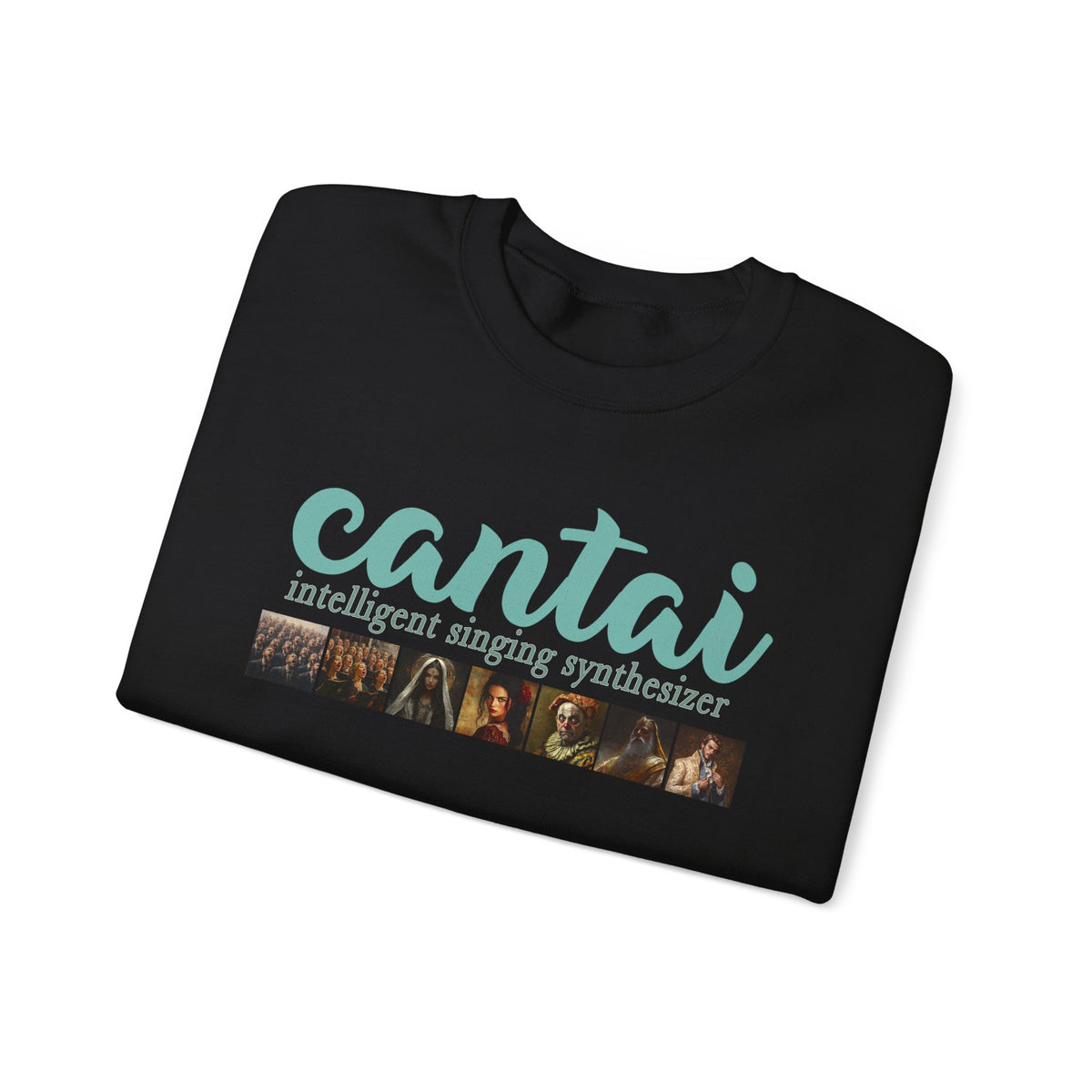 Cantai Photo-Strip Crewneck Sweatshirt — Vintage Nature Vibes